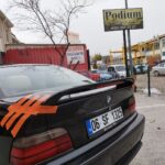 Bmw E36 zender spoiler (ışıklı)