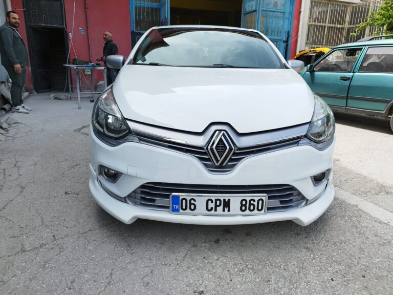 Clio 4 ön tampon eki makyajlı kasa