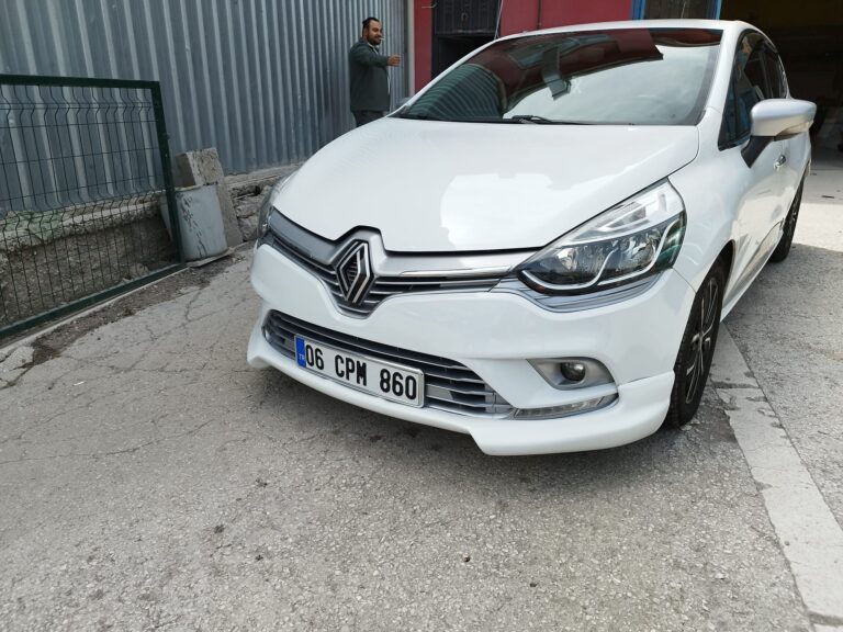 Clio 4 ön tampon eki makyajlı kasa