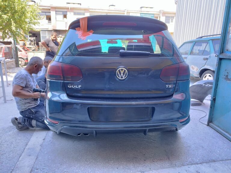 Golf 6 arka tampon eki