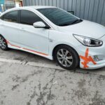 Hyundai accent blue marşpiyel takımı