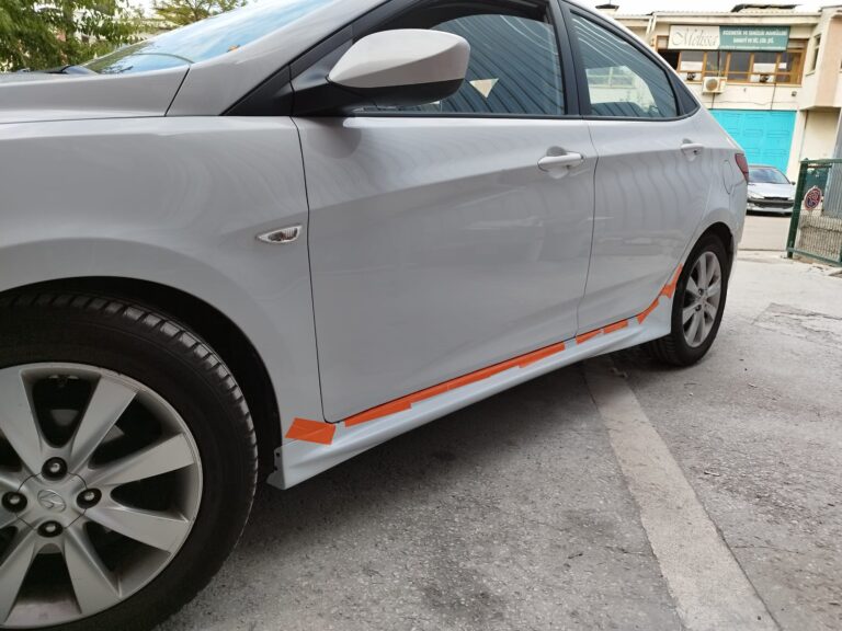 Hyundai accent blue marşpiyel takımı