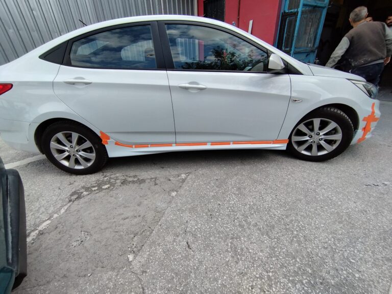 Hyundai accent blue marşpiyel takımı
