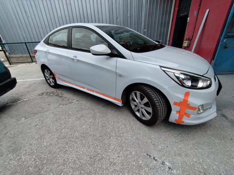 Hyundai accent blue marşpiyel takımı