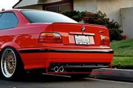 bmw e36 m difüzör